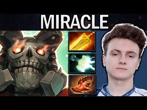 Wraith King Dota 2 Gameplay Miracle with Mjolnir - Radiance