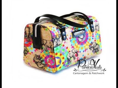 BOLSA VIVI - 100% CARTONAGEM (vídeo 1)