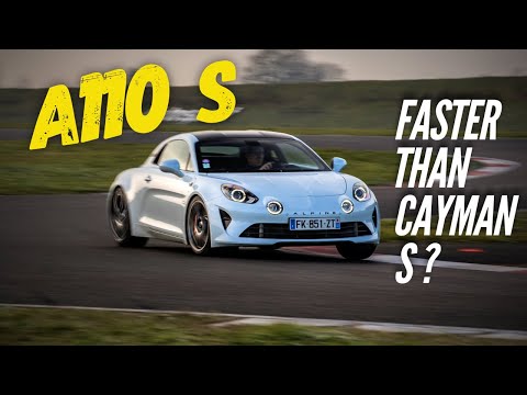 Alpine A110 S lap time : faster than Cayman S ?