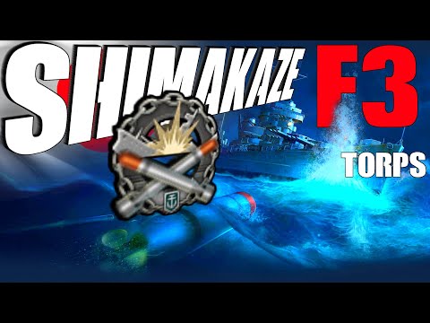 Shimakaze - When you are allowed to use F3 torps - 300K - WOWS