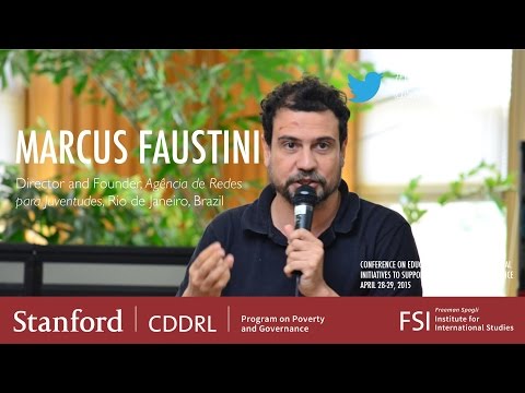 Marcus Faustini, "Agência de Redes Para Juventude” (Network for Youth Agency)