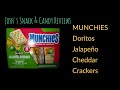 Josh S Snack Candy Reviews MUNCHIES Doritos Jalapeño Cheddar Sandwich Crackers