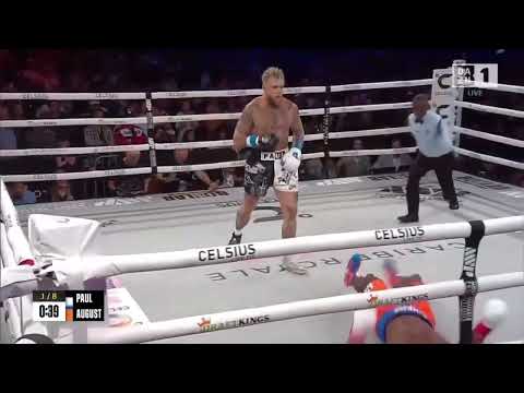 Jake Paul vs. Andre August | KNOCKOUT!!!