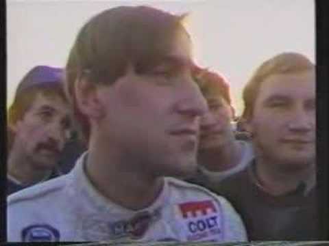 Interviewed Toivonen and Alen on the 1985 RAC