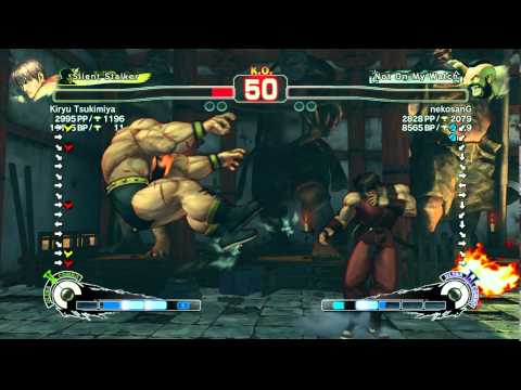 USFIV~ Guy (Kiryu Tsukimiya) vs.  Zangief (nekosanG) HD