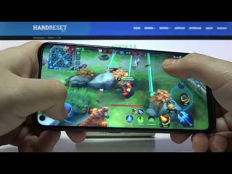 Gameplay of Mobile Legends on Nokia 5.4 - Mobile Gaming Test