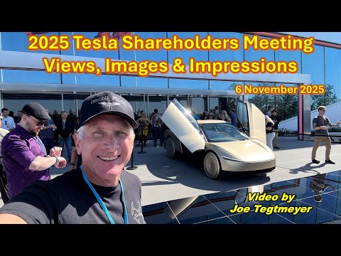 Giga Texas Shareholders Meeting Sights, Views & Impressions 6 November 2025