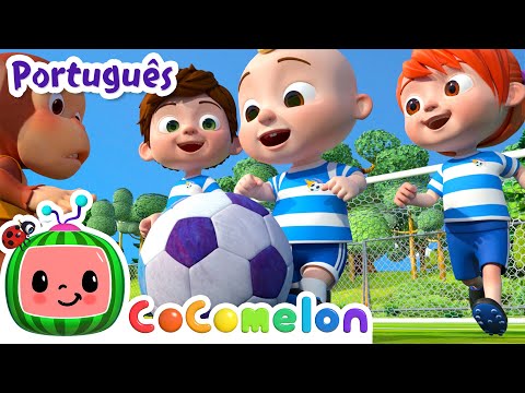 Capa de Canção do Futebol! | Cocomelon em Português | Músicas Infantis e Desenhos Animados para Crianças
