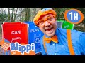 Learn To Recycle In Blippi S Great Green Adventure 1 HOUR OF BLIPPI Educational Videos For Kids