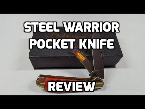 Steel warrior locking carbon steel pocket knife review for e...