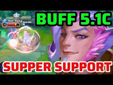 WILD RIFT - RAKAN IS STRENGTHEN IN UPDATE 5.1C, SUPPORT IS EXTREMELY GOOD