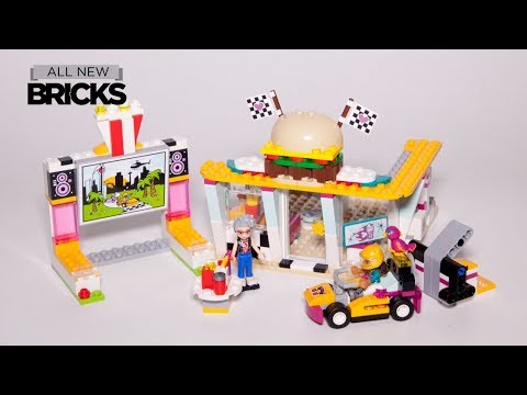 Vidéo LEGO Friends 41349 : Le snack du karting