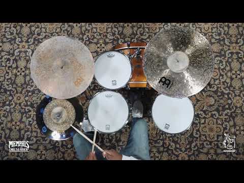 Meinl 15" Byzance Extra Dry Dual Hi-Hats - 998/1196g (B15DUH-1020122L)
