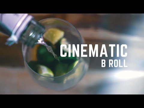 Cinematic food video b roll with backstage