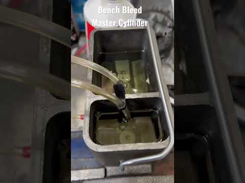 Bench Bleed a Master Cylinder (Subscribe for More!)