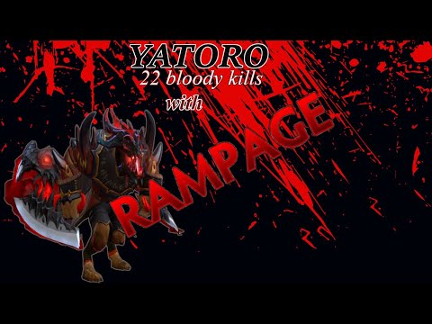 YATORO BLOODSEEKER!! Hard CARRY with 22KILLS!!