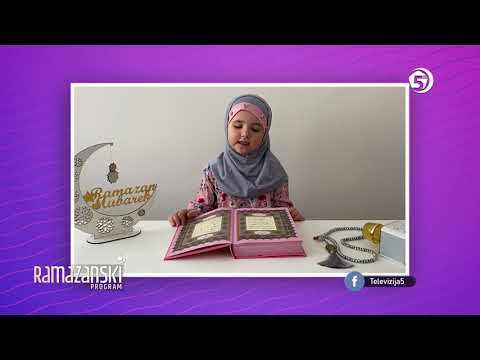Ramazanski program - Asija Velagić (4 godine, Livno)