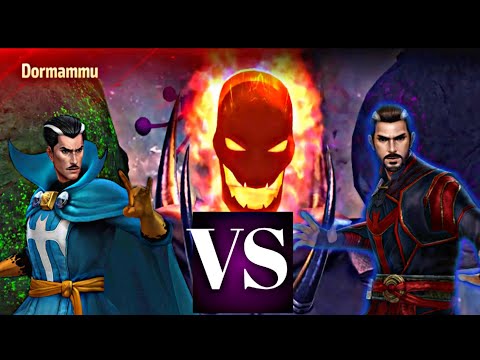 T4 Doctor Strange! New Uniform Vs Old Uniform Testing Dormamamu Gbr - Marvel Future Fight