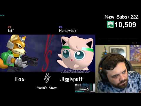 S@X 386 - Lotfy (Fox) vs Hungrybox (Jigglypuff) - Top 64 WR2