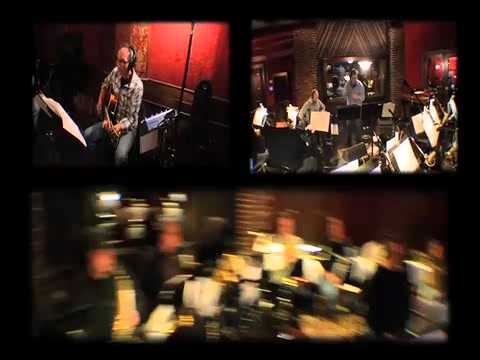 David Tobin & Jeff Meegan recording a Big Band for Audio Network