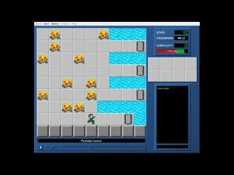 CCLP4 level 40 solution - 130 seconds