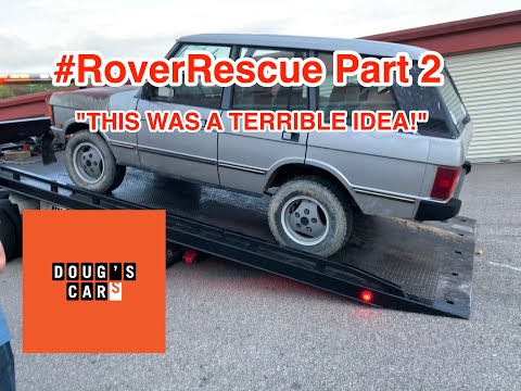 #RoverRescue Part 2: THIS WAS A TERRIBLE IDEA! Getting two Range Rover Classics to run again.