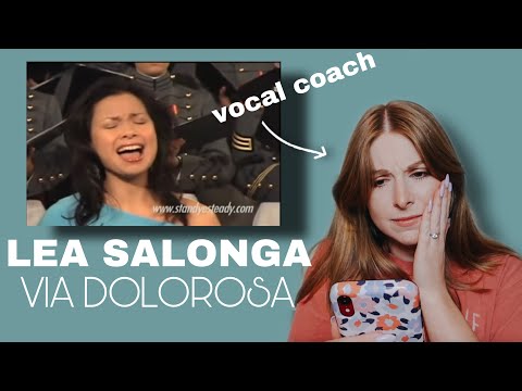 Vocal Coach reacts to Lea Salonga singing Via Dolorosa