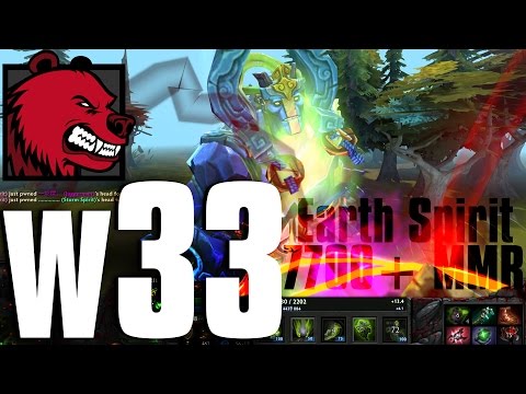 w33 Earth Spirit 7700+ Ranked Gameplay