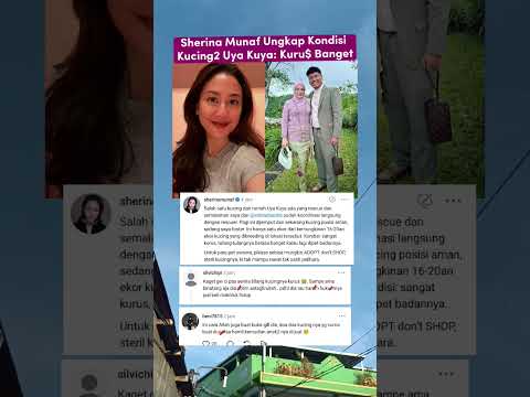 Sherina Munaf ungkap kondisi kucing2 Uya Kuya: kuru$ bnget