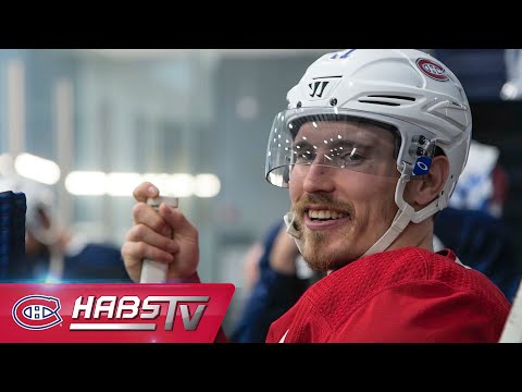 Scenes from practice in preparation for the Flyers