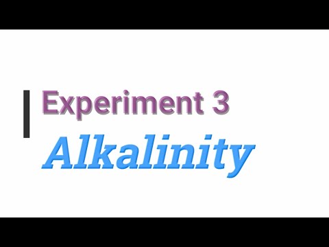 E1 - Determination of Alkalinity for Water/Wastewater