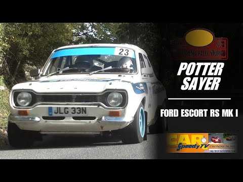 Rally di Sanremo Storico 2024 || Potter-Sayer || Ford Escort RS MK I