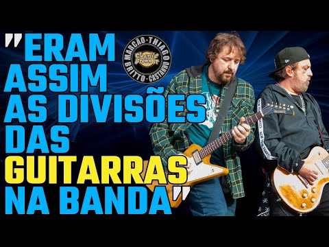 Marcão Britto e Thiago Castanho contam sobre as guitarras no Charlie Brown Jr