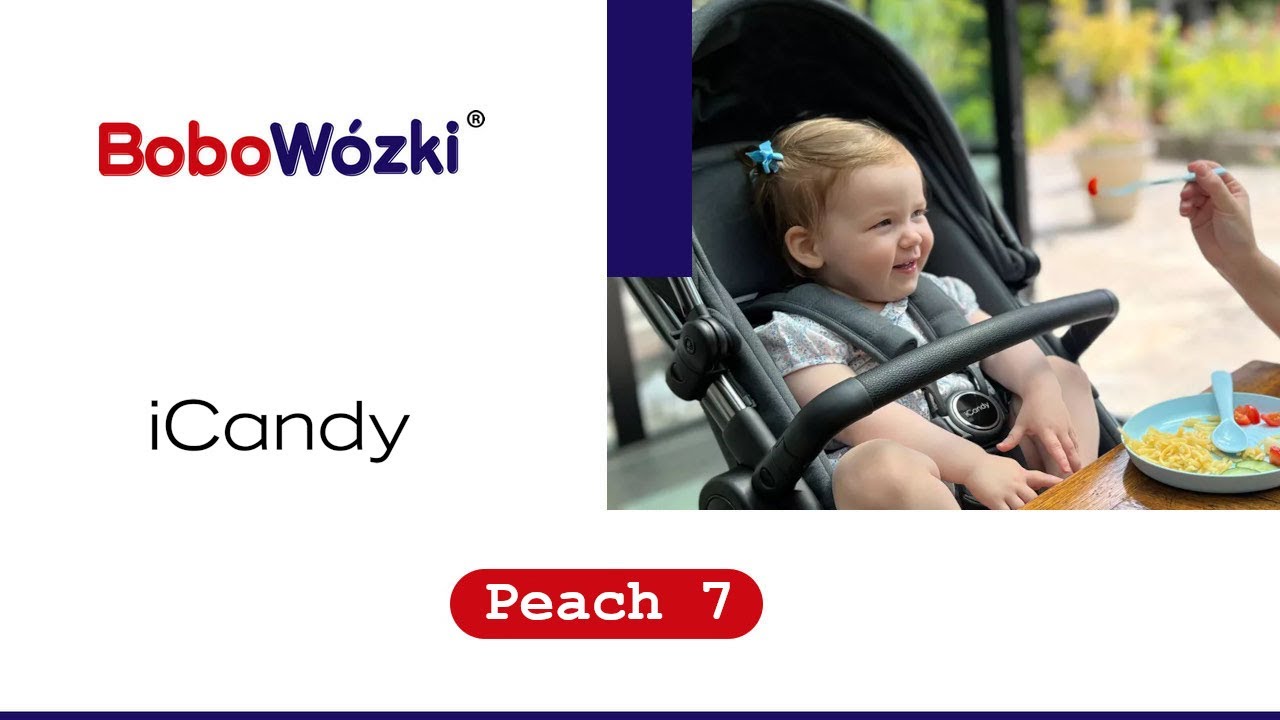 Watch ICandy Peach 7 wózek spacerowy | BoboWózki® now ICandy Peach 7 wózek spacerowy | BoboWózki®