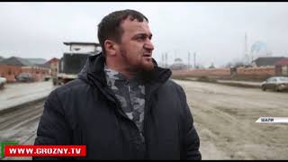 Рамзан Кадыров проинспектировал строительные работы в Шали