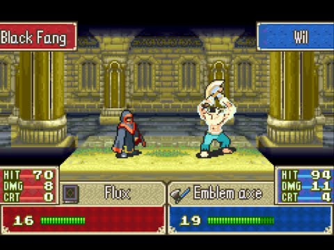 Fire Emblem 7 Eubans Randomizer: Part 7 - Wilhelm Scream