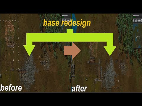 factorio ep#5 REDESINGING THE FACTORY FOR BETTER PRODUCTION (timelapse) !!