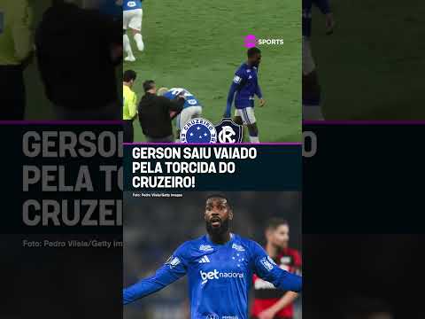 GERSON VAIADO PELA TORCIDA NO MINEIRÃO!! 🤬👀 #shorts