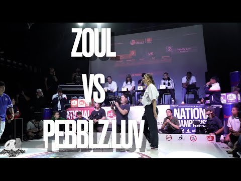 ZOUL vs PEBBLZ LUV | BGIRL TOP 16 | BREAKING FOR GOLD NATIONAL CHAMPIONSHIP | #SXSTV
