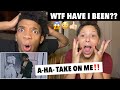 I MADE MY GIRLFRIEND LISTEN TO A-HA - Take On Me (Official 4K Music Video) REACTION!!