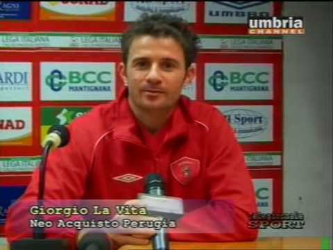 Perugia - Presentati i nuovi grifoni,Emilio Benito Docente e Giorgio La Vista  19/01/2010