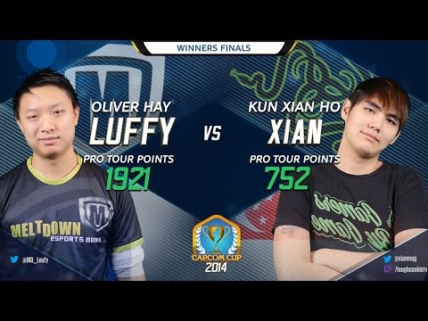 USFIV: MD Luffy vs RZR Xian  - Capcom Cup 2014 - Winners Finals