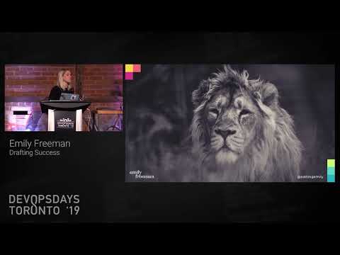 Emily Freeman, Drafting Success - DevOps Days Toronto 2019 Day 1 Keynote