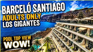 Barcelo santiago adults only tenerife pool and view top 😍