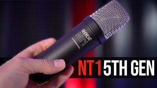 Video thumbnail for RODE NT1 5th Gen Mic Review: 32-Bit Greatness (vs. Rode Broadcaster) by Geeky Nerdy Techy