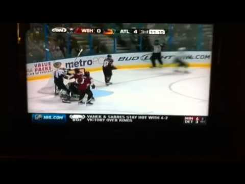 THRASHERS VS CAPITALS 5-0 WIN