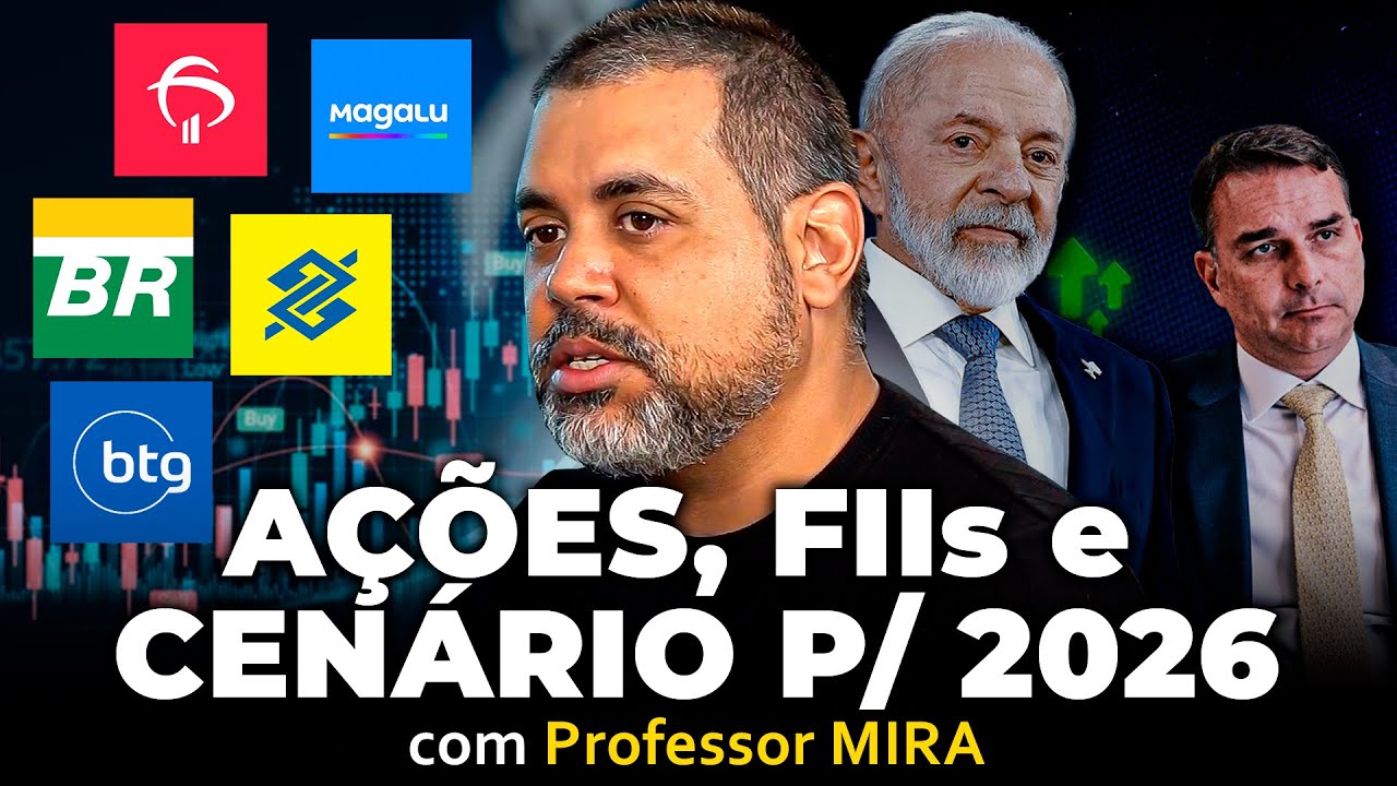 2026: O ANO DECISIVO PARA A BOLSA DE VALORES (PROFESSOR MIRA) - Irmãos Dias Podcast #236