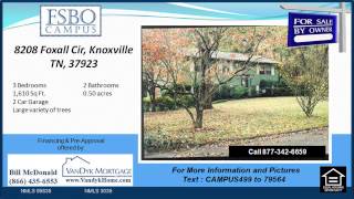 preview picture of video '8208 Foxall Circle Knoxville TN 37923'
