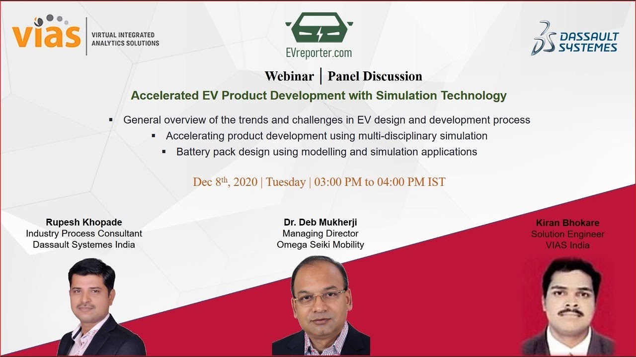 Full webinar | Accelerate EV Product Development with Simulation Tech for Vehicle and Battery Design