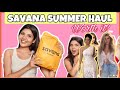 Huge Savana Try On Haul Dresses Co Ord Sets Bikini Niharika Jain
